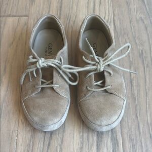 Age of Innocence Gents Leo Beige Suede Shoes US 11 / EU 28